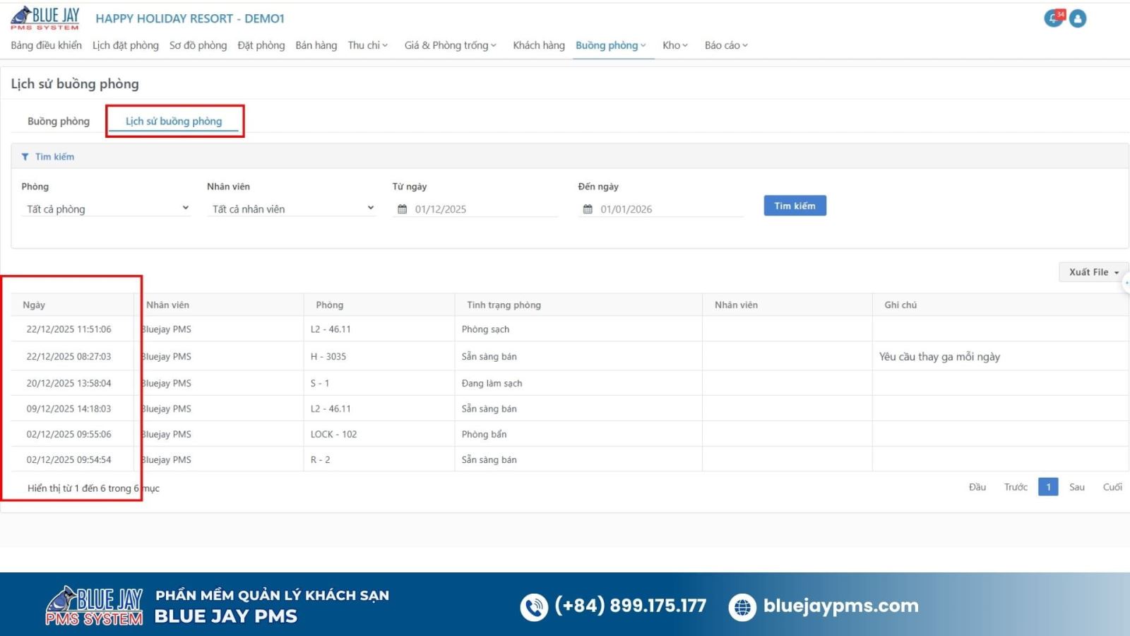 Cập nhật tính năng tháng 12.2025